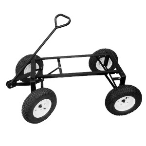 FARM-TUFF Undercarriage Kit with 5" x 13" Pneumatic Tires, Black - 1 of 1