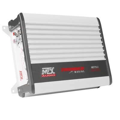 MTX Audio WET75.2 Thunder Marine 100W x 2 @ 2Ω Class A/B Marine Grade Amplifier