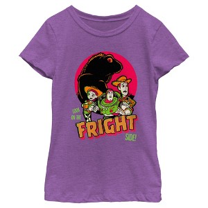 Girl's Toy Story Halloween Look on the Fright Side T-Shirt - 1 of 4