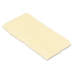 Boardwalk BWK4514 14 in. Lambswool Mop Head Applicator Refill Pad - White - 1 of 1