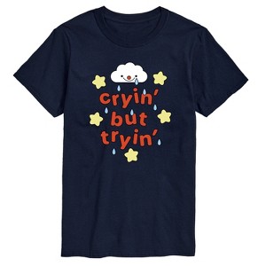 Men's - Instant Message - Cryin But Tryin Short Sleeve Graphic T-Shirt - 1 of 4