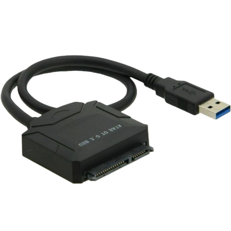Sanoxy USB 3.0 to 2.5" SATA Cable HDD SSD Hard Drive Adapter Cable for Windows 10 MacOS, 1 of 5