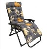 ewHome 67x22in Chaise Lounger Cushion Recliner Rocking Chair Sofa Mat Deck Chair Cushion - 3 of 4