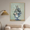 Art Remedy Paul Cezanne - Flowers in a Rococo Vase Vintage Classic Roses Wall Art Framed - 2 of 4