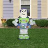 Gemmy Airblown Inflatable Birthday Party Buzz Lightyear, 3.5 ft Tall, White - 2 of 4