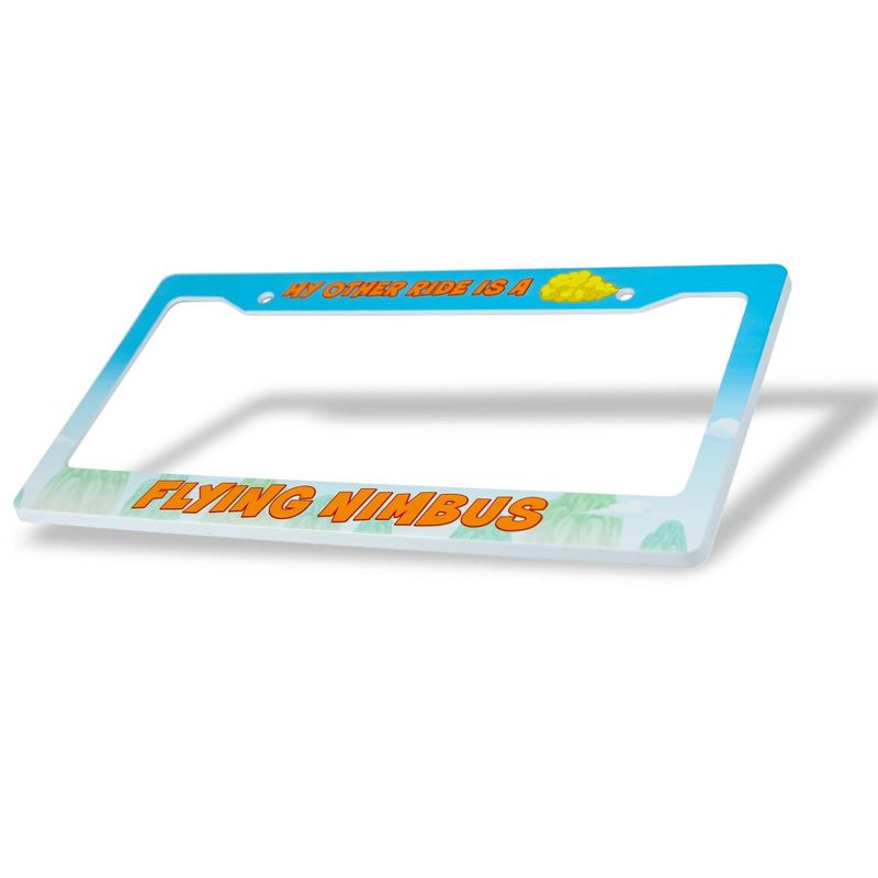 Just Funky Dragon Ball Z License Plate Frame | My Other Ride Is A Flying Nimbus Cloud, 4 of 8