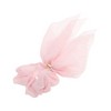 Unique Bargains Silver Wire Bow Scrunchies 1 Pc - 4 of 4