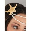 HalloweenCostumes.com One Size Women Women's Mermaid Star Halloween Costume Headband Accessory, White/Brown - 2 of 3