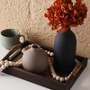 Aoibox Ceramic Vase Set of 3, Rustic Farmhouse Decor Pottery Vases for Bouquet Pampas Grass Dried Fresh Flowers, Living Room, Kitchen, Bedroom, etc. - 4 of 4