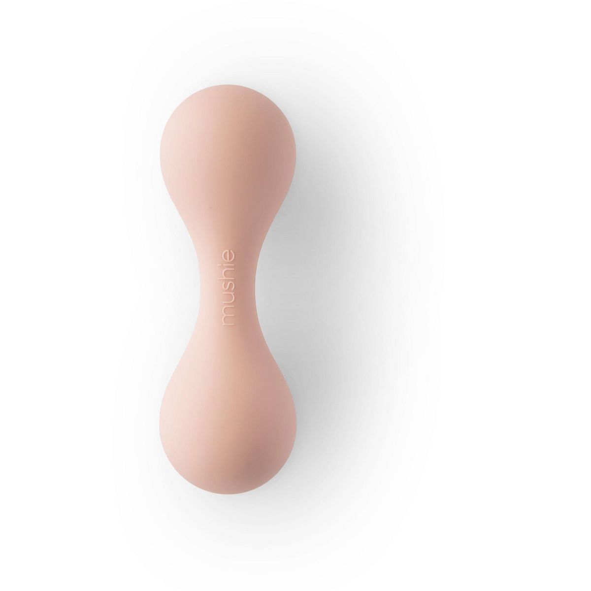 Mushie Silicone Baby Rattle Toy