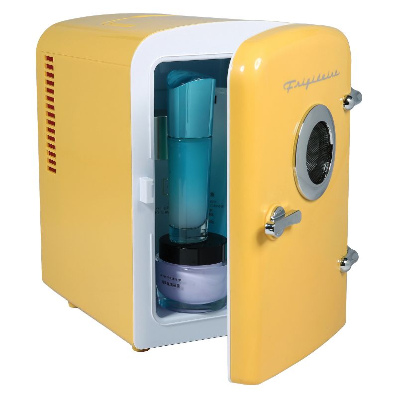 Frigidaire® 6-Can Retro Portable Beverage Refrigerator with Bluetooth® Speaker, 3 of 6