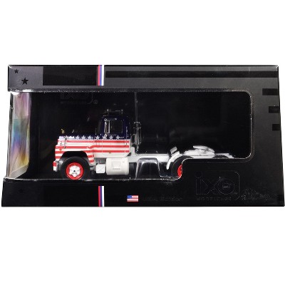 1966 Mack R Series Truck Tranctor American Flag Livery 1/43 Diecast Model by IXO Models