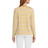 Lands' End Women's Relaxed Supima Cotton Long Sleeve V-Neck T-Shirt - 2 of 3