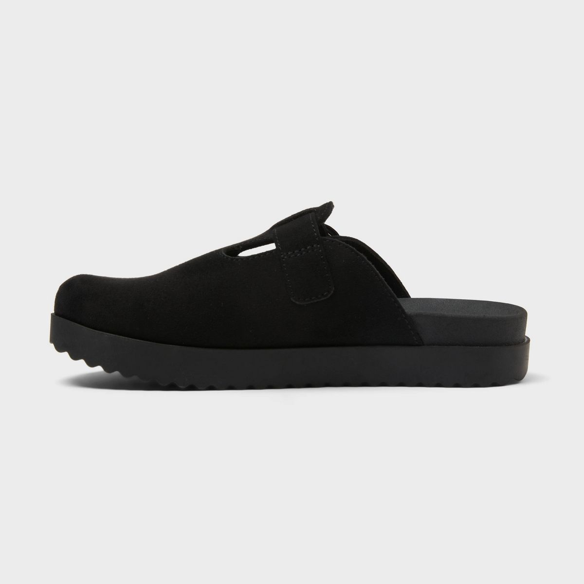 Kids' Deandre T-Strap Clogs - Cat & Jack™ Black - thumbnail 2