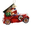 Old World Christmas 3.0 Inch Santa In Antique Car Ornament Travel Delivery Tree Ornaments - 2 of 3