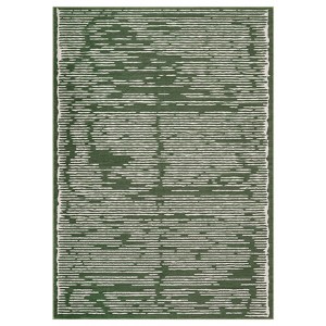 Coolmee Washable Modern Stripe Carpet Non Slip Soft Rubber Backed Rug,Low Pile Area Rug for Bedroom Office DiningRooBeige - 1 of 4