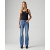 Levis Womens 726 High Rise Flare Jeans - Eternal Indigo - 2 of 4