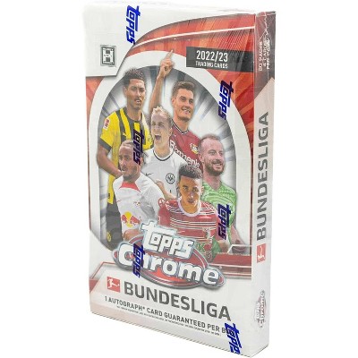 TOPPS 2022/23 Topps Chrome Bundesliga Soccer Hobby Box