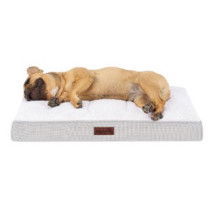 FurHaven Plush & Decorator Check Tuft-Top Orthopedic Mattress Pet Bed for Dogs and Cats - 1 of 4