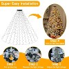 Ollny 400 LED 16 strings Warm White Christmas Tree Lights (Green Cable, Plug in, 8 Modes) - 2 of 4