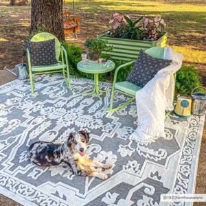 Hauteloom Chen Outdoor Rug - 1 of 4