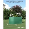 TackView Raised Garden Bed Kit, Outdoor Metal Galvanized Planter Boxes with Safety Edging for Gardening Vegetables, Fruits, Flower - 4 of 4