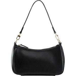 Shoulder Bag for Women with 2 Removable Straps and Zipper Closure Crossbody Bags - 1 of 4