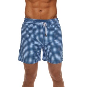 Whiskey and Oak Mens Swimming Trunks Shorts with Pockets Quick Dry Bathing Suit - 1 of 3