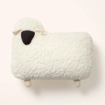 15"x20" Sheep Shaped Throw Pillow Cream - Woolrich x Target