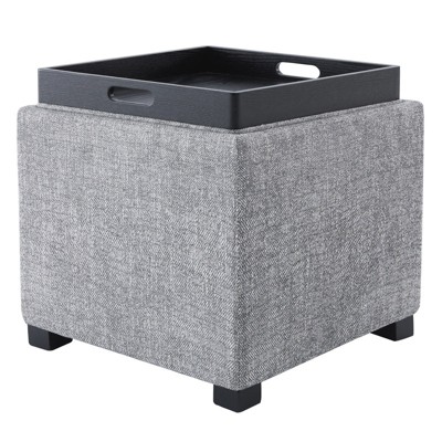 Spruce&Spring Storage Stool Ottoman