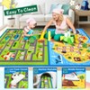 Colorful Island Map Kid Play Area Rug for Bedroom Classroom Playroom City Street Map Kids' Rug for Boy Girl - 4 of 4