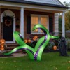 Angel Sar Halloween Inflatable Octopus Tentacles, 2 Pack 6.9FT Hanging Decor with LED Lights, for Window Yard Garden Outdoor Party Decoration - 2 of 4