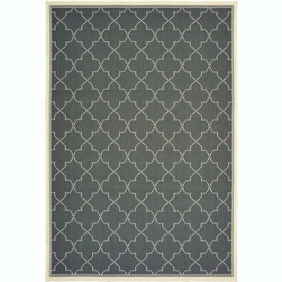 Oriental Weavers Marina 6025L Grey/ Ivory Indoor/Outdoor Area Rug - 8'6" x 13'