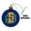 South Dakota State University Logo Wood Christmas Tree Holiday Ornament - 2 of 4
