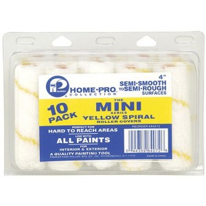 Premier Home-Pro Fabric 4 in. W Mini Paint Roller Cover 10 pk - 1 of 1