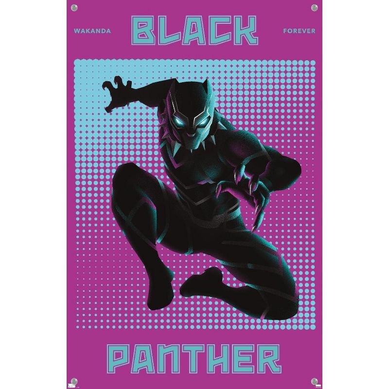 Trends International Marvel Shape of a Hero - Black Panther Unframed Wall Poster Prints, 4 of 7