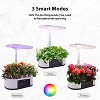 Hydroponic Growing System 12 Pods Indoor Herb Garden Kit With Full Spectrum & Timer & Touch Control - 2 of 4