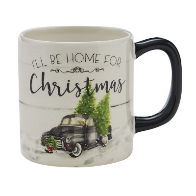 Park Designs Home For Christmas Mug Set - Off-White