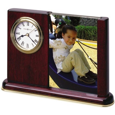 Howard Miller 645498 Portrait Caddy Tabletop Clock 645498 Rosewood