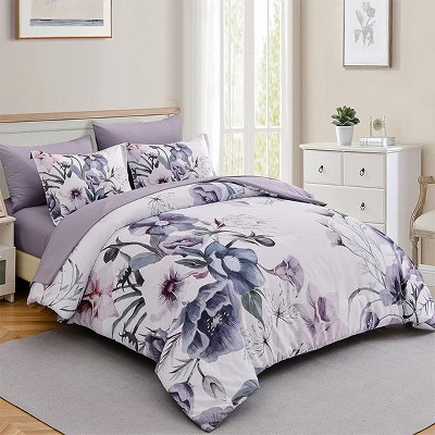 Hub Styler King Elegant Floral Bedding Set