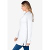 Woman Within Plus Size Long-Sleeve Polo Shirt - 4 of 4