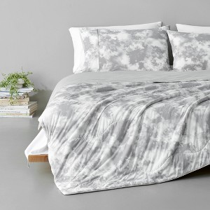 Cozy Bliss Double-Sided Cooling Comforter Set, Silk Smooth Blanket, Soft Breathable Design - 1 of 4