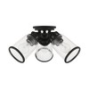 Livex Lighting Lawrenceville 3 - Light Flush Mount in  Black - 2 of 2