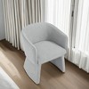 ROOMTEC Accent Arm Chair, Minimalist Style Leisure Backrest Chair, Living Room Barrel Chair, for Bedroom, Office - 2 of 4