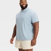 Men's Striped Pique Polo Shirt - All In Motion™ - 3 of 3