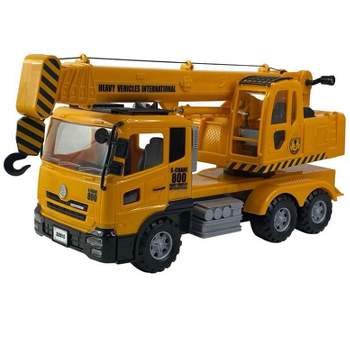 Big Daddy Extra Large Crane Toy Truck Extendable Arms & Lever to Lift Crane Arm