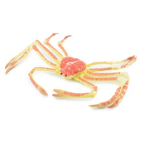 Collectible Wildlife Gifts | Crab, Spider Crab, Museum Quality, Hand Painted, Rubber Crustaceans, Realistic Toy Figure, Model, Gift,  7"  CH271 BB124 - 1 of 4