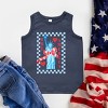 The Juniper Shop She Loves America Checkered Toddler Tank - 3 of 4