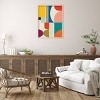 31" x 41" Mid-Century Modern Pattern by Rachel Lee Wood Framed Wall Art Print - Amanti Art: Giclee, Acrylic, Hardwood - 3 of 3