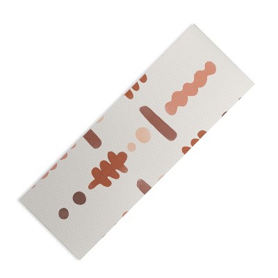 Bohomadic.Studio Botanical Garden Elements 3 (6mm) 24" x 70" Yoga Mat - Society6